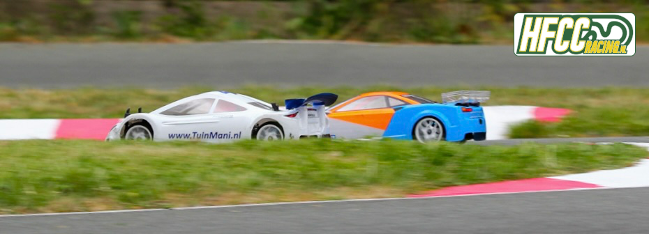 RC auto's op het HFCC circuit