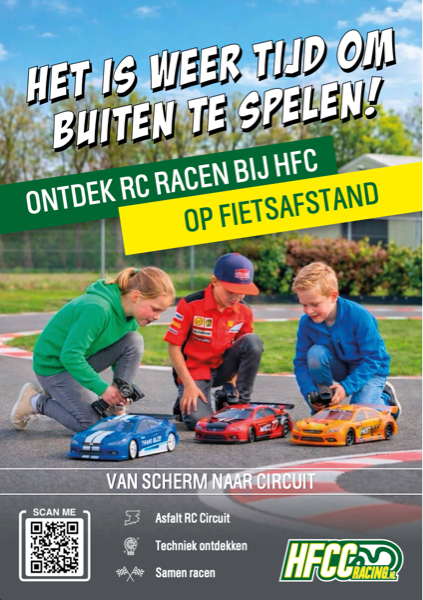het is weer tijd om buiten te spelen flyer